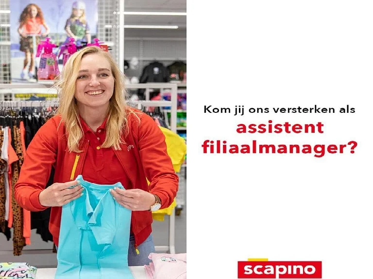 Assistent Filiaalmanager Scapino Vlissingen